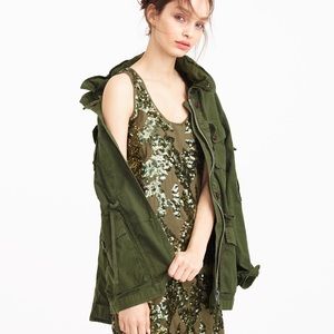 J. Crew | NWT Iridescent Sequin Shift Dress